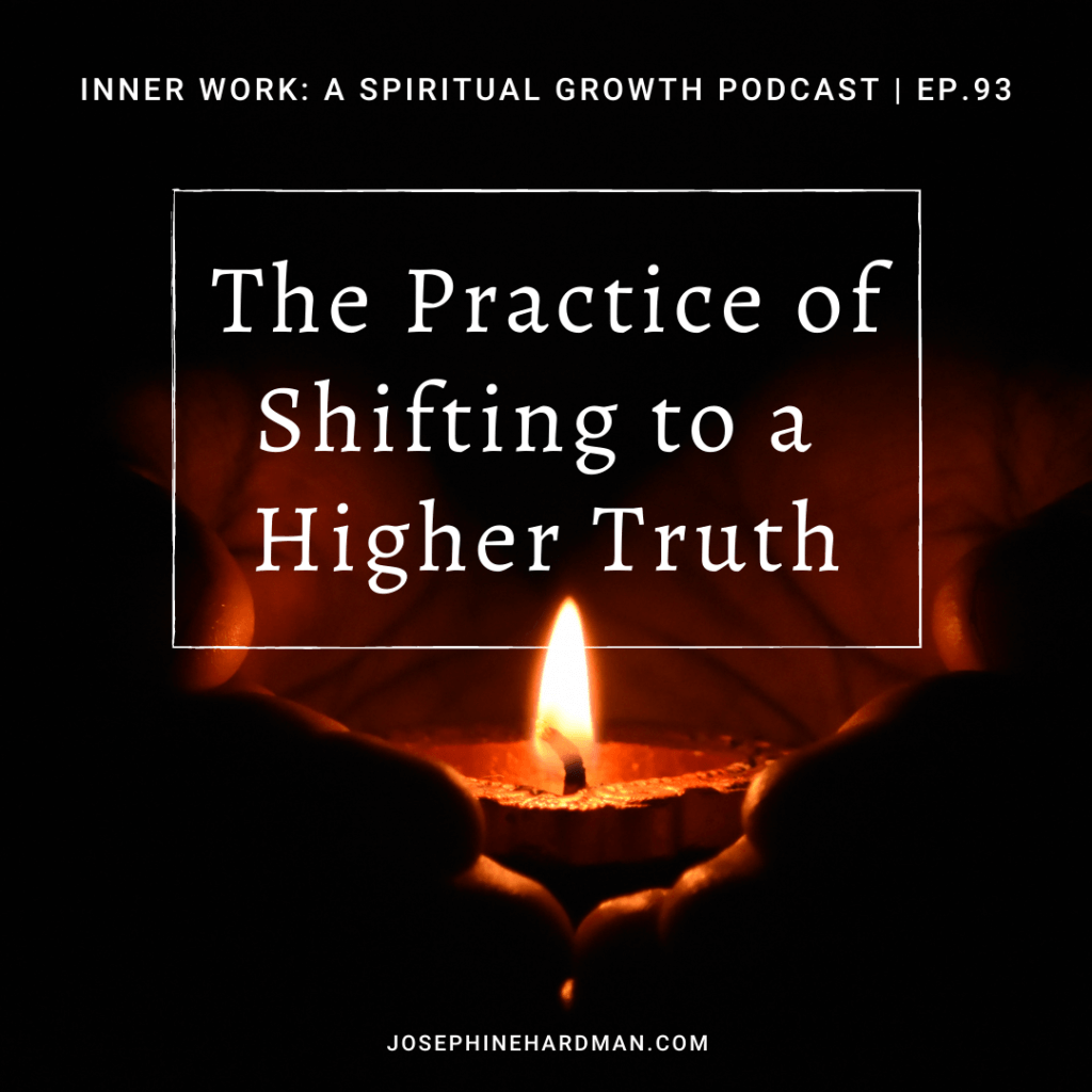 hands holding candle spiritual podcast