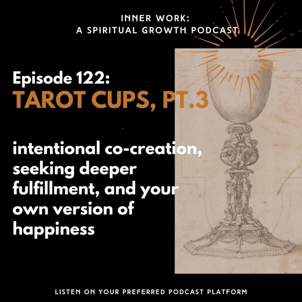 image of old cup tarot podcast cups