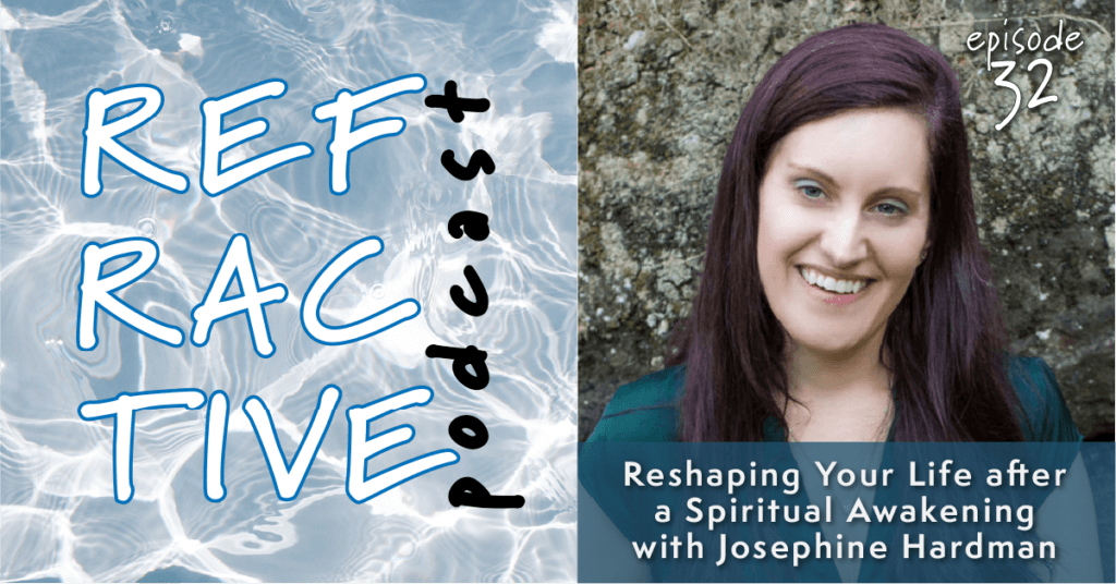 refractive podcast photo of intuitive healer Josephine Hardman