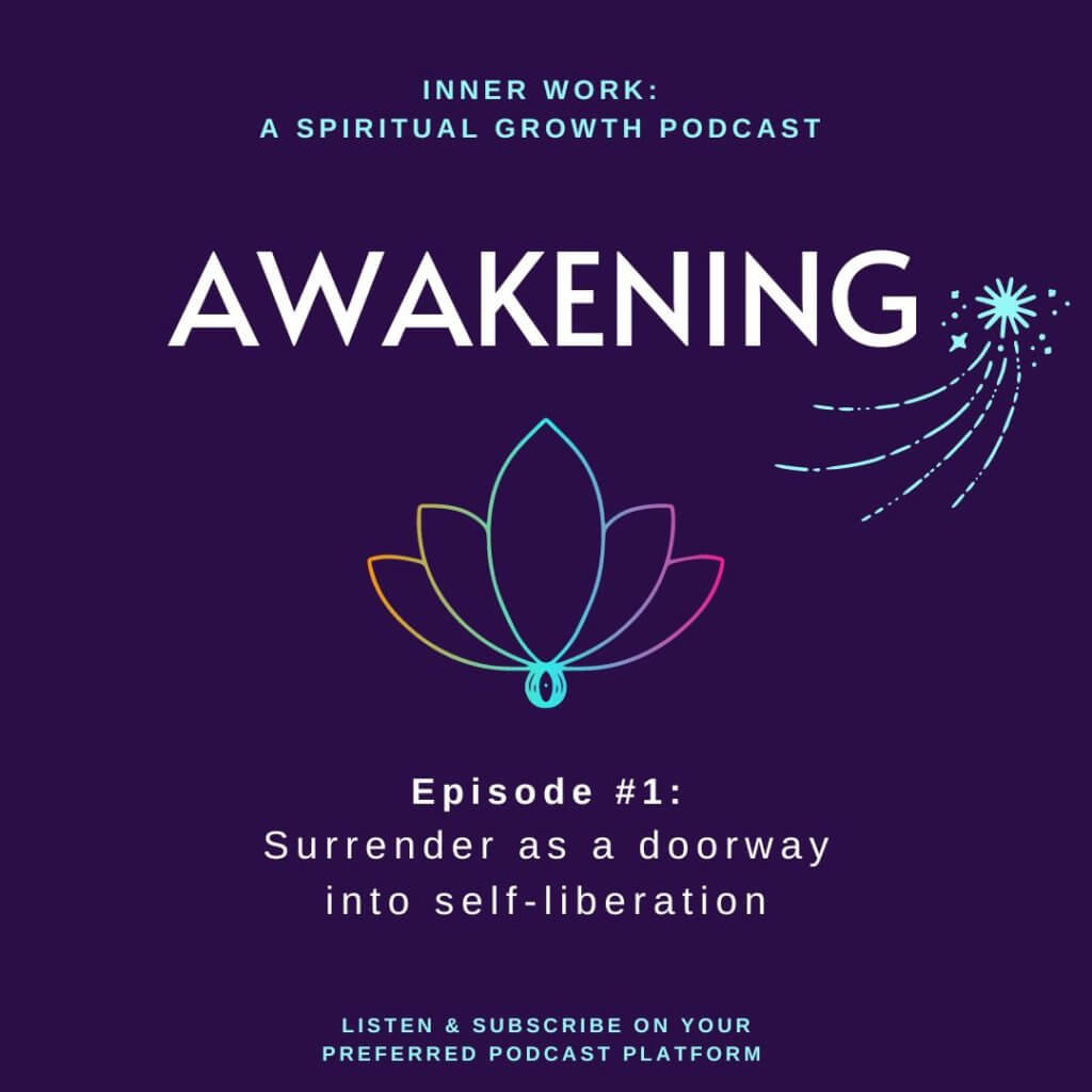 awakening open lotus flower spiritual podcast